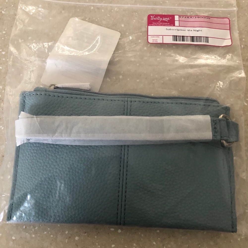 NWT TWENTY ONE wristlet! Blue